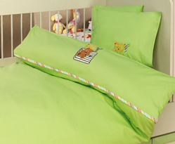 Nak��l� Bebe Nevresim Tak�m� > Nak��l� Ye�il Bebe Nevresim Tak�m�