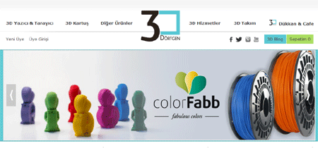 3Drtgen 3D Yazc // E-ticaret Projesi