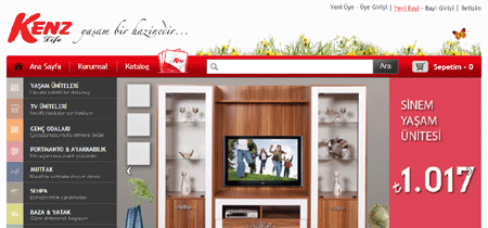 Kenzlife Mobilya // E-ticaret Projesi